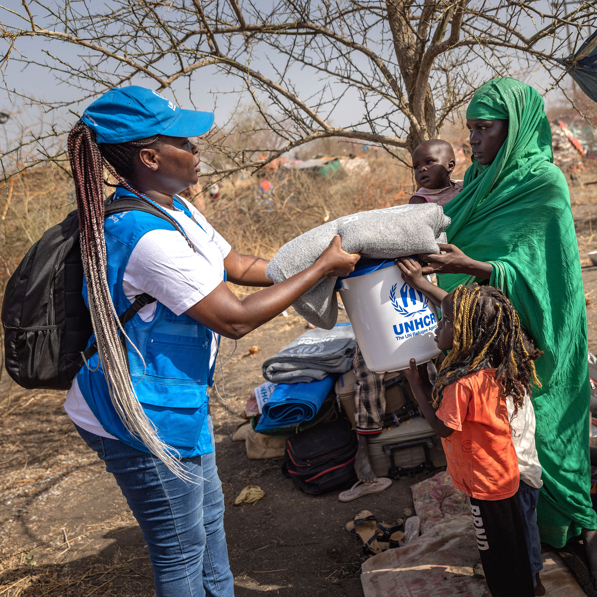 Hilfe im Südsudan für Flüchtlinge